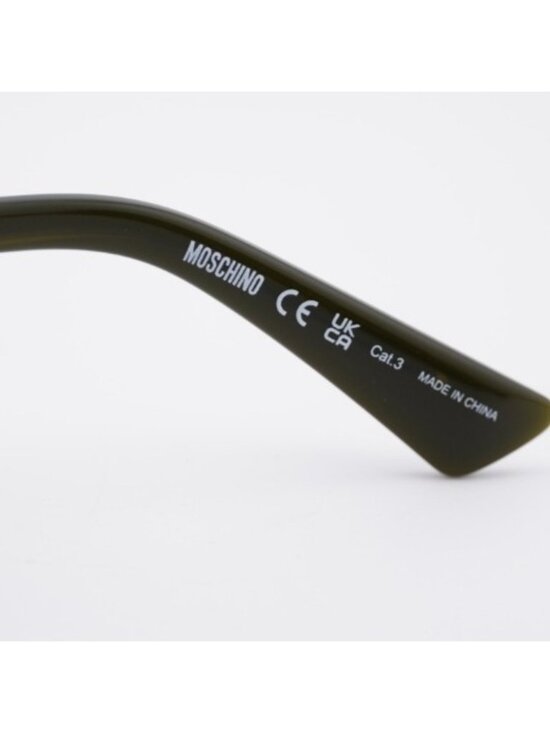 Moschino MOS185/S 06LB UE Sunglasses - Ruthenium Oval Frame, Mirror Lenses main image 7
